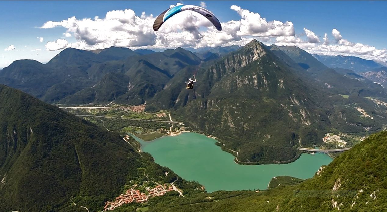 Il volo in parapendio e deltaplano dal Friuli alle Alpi occidentali